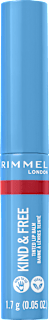 KIND&FREE Tinted Lip balzam za usne - 005 Turbo Red RIMMEL LONDON