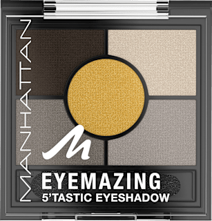 Lidschatten Palette Eyemazing 5'Tastic 001 Golden Eye MANHATTAN Cosmetics