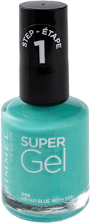 SUPER Gel lak za nokte - 098 NEVER BLUE WITH YOU RIMMEL LONDON