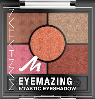 Lidschatten Palette Eyemazing 5'Tastic 004 Burgundy Pink MANHATTAN Cosmetics