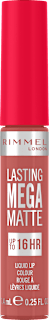 Lasting mega matte tečni ruž za usne - 200 Pink Blink RIMMEL LONDON