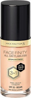 Facefinity 3u1 tečni puder – N45 Warm Almond MAX FACTOR