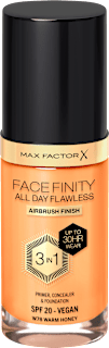 FACE FINITY ALL DAY FLAWLESS 3IN1 tečni puder - W78 Warm Honey, SPF20 MAX FACTOR