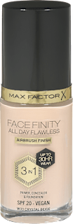Facefinity 3u1 tekući puder – 33 Crystal Beige  MAX FACTOR