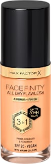 Facefinity 3u1 tekući puder – 76 Warm Golden MAX FACTOR