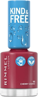 KIND&FREE lak za nokte – 166 Cherry Chance RIMMEL LONDON