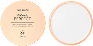Naturally Perfect pudră 001 Transparent miss sporty
