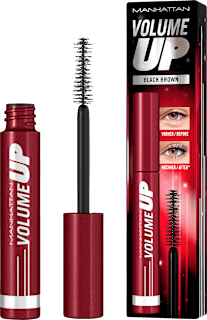 Mascara Volume Up 002 Black Brown MANHATTAN Cosmetics