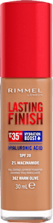 Tečni puder Lasting Finish 35H - 302 Warm Olive RIMMEL LONDON