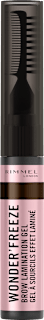 WONDER'FREEZE LAMINATION gel za orbve - 03 Medium Brown RIMMEL LONDON