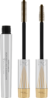 Спирала за мигли Masterpiece 2 in 1 Lash WOW Volume & Length - Black Brown MAX FACTOR
