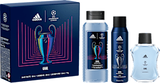 Козметичен комплект Uefa Goal - Тоалетна вода, 100 ml + Душ гел, 250 ml + Део спрей, 150 ml adidas