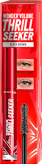 Maskara Wonder'Volume Thrill Seeker - 02 Black Brown RIMMEL LONDON