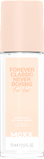 deo natural sprej Forever Classic Never Boring Mexx