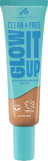 Foundation Clean & Free Glow It Up Skin Tint 36 Rose Beige MANHATTAN Cosmetics