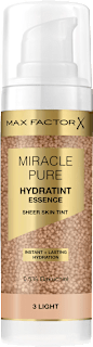 Foundation Miracle Pure Hydratint Essence 3 Light  MAX FACTOR