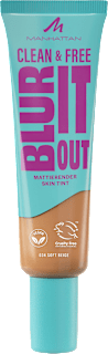 Foundation Clean & Free Blur It Out Skin Tint 34 Soft Beige MANHATTAN Cosmetics