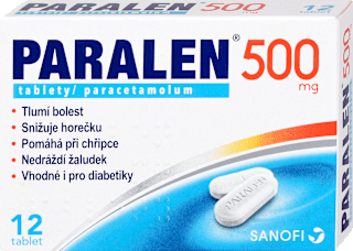 tablety 500 mg Paralen
