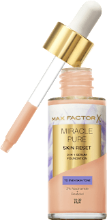 Foundation Miracle Pure Skin Reset 10-30 Fair MAX FACTOR