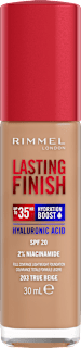 Tečni puder Lasting Finish 35H - 203 True Beige RIMMEL LONDON