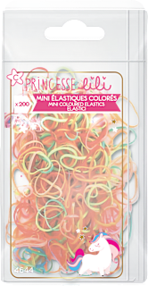 Elastici colorati mini per capelli Princesse lili