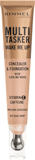 MULTI TASKER WAKE ME UP korektor i puder - 025 ROSE IVORY RIMMEL LONDON
