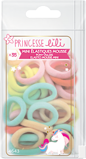 Elastici colorati per capelli Princesse lili