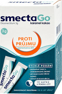 Diosmectitum sáčky karamel & kakao smectaGo