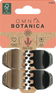 Щипки за коса от пшенична слама OMNIA BOTANICA