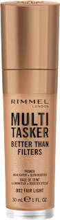 MULTI-TASKER BETTER THAN FILTERS 3 u 1 prajmer, hajlajter i dodatni sjaj- 002 Fair Light RIMMEL LONDON