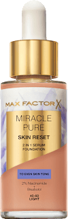 Foundation Miracle Pure Skin Reset 40-60 Light MAX FACTOR