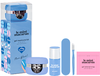 Mini kit pentru manichiură Fleur Bleue le mini macaron