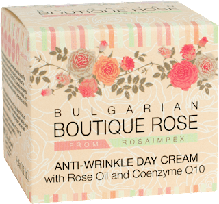 Крем за лице с розово масло и коензим Q10 BULGARIAN BOUTIQUE ROSE