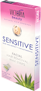 Депилиращи ленти за лице Sensitive Victoria Beauty