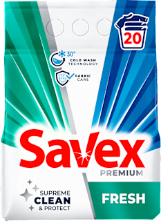 Detergent de rufe pudră Savex