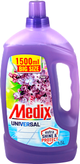 Почистващ препарат с аромат на люляк Universal Extra Shine&Protect Medix