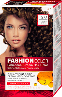 Боя за коса Fashion Color - Nr.5.0 Light Brown RUBELLA