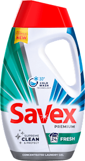 Detergent rufe lichid Premium Fresh, 24 spălări Savex