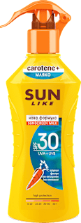 Слънцезащитно спрей-мляко за тяло Carotene+ SPF 30 SUN LIKE