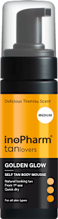 Автобронзиращ мус за тяло Golden Glow inoPharm