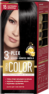 Боя за коса - Nr.15 Натурален шоколад AROMA COLOR