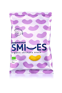 Био нахутен снакс с кокосово масло Smiles harmonica