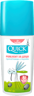 Репелент за деца против комари и кърлежи QUICK line