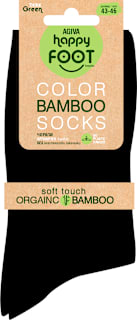 Чорапи бамбук, черни, размер 43-46 happy FOOTtopia