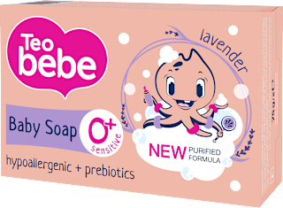 Бебешки сапун с лавандула 0+ Teo bebe