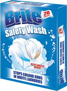 Цветоулавящи кърпички за бяло пране Brite