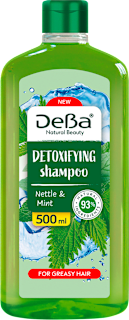 Детоксикиращ шампоан за мазна коса Natural Beauty  DeBa