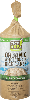 Био оризови бисквити с чиа и киноа Rice Up!