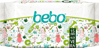 Влажни кърпички Алое Вера bebo