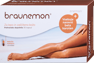 Prehransko dopolnilo za lepo in zaščiteno kožo braunemon